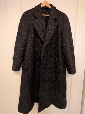 Moore's Tweed Overcoat